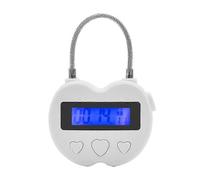 PARKSmart Time Lock Pantalla LCD Time Lock Multifunción Electrónico, Impermeable USB Recargable Temporal