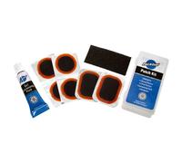 PARKTOOL | Caja De Parches VP-1 - Kit Parches. Tubo de pegamento. 1 Papel de lija.