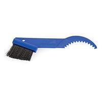 ParkTool GSC-1 - Cepillo Limpiador de Dientes de Bicicleta, Color Azul | Park Tool GSC-1C - Cepillo de limpieza para tren de transmisión con cerdas de nailon y extremo dentado