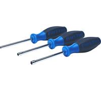 Park Tool SW-19-Llave Hexagonal de 6 mm para radios internos, ParkTool Nippelspanner SW-19, Blau, 4001649, Black