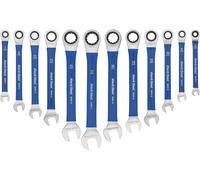 Park Tool MWR-SET - Juego de llaves métricas de trinquete, 6 mm, 17 mm, color azul y plateado