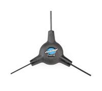 ParkTool Y- schlüssel AWS Triple Llave Allen 2-2,5-3, Schlüssel AWS-3C, Blau, 4000841, Schwarz, 2,2,5,3/50g