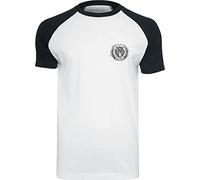Parkway Drive Metal Crest Hombre Camiseta Blanco-Negro 100% algodón Regular
