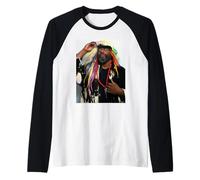 Parlamento de George Clinton-Funkadelic Funk por AJ Barratt Camiseta Manga Raglan