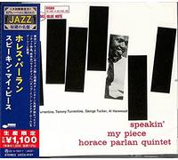 Parlan, Horace - Speakin' My Piece -Ltd-