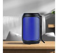 Parlantes Inalambricos Playas Mini Altavoz Inalámbrico Subwoofer Portátil Tarjeta USB Altavoz Portátil Pequeño Altavoz Vibrador (Blue, One Size)