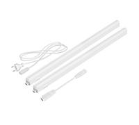 Parlat Luces LED bajo el armario Rigel, 57,3cm cada una, 880lm cada una, blanco, juego de 2