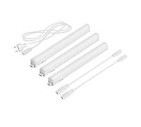 Luces LED bajo armario Rigel cada una 31,3cm 40cm cable cada una 445lm blanco