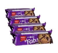 Parle Fab H&S Galletas de Chocolate Paquete de 4 x 112 Gr 110 g