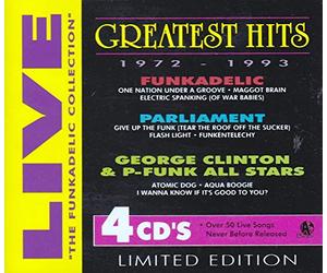 Parliament and Funkadelic - Gr Hits 1972-1993-Live The Funkadelic Years-4cds-