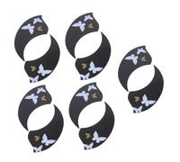 Parliky 10 Pegatinas Protectoras para Ukelele Diseño Creativo de Mariposa, Autoadhesivas de Pvc, Efecto Decorativo y Protección para Tu Ukelele