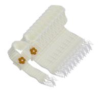 Parliky 10 Piezas Mini Bufandas Decorativas Ajustables de Algodón para Muñecas Botellas de Vino y Manualidades Accesorio Kawaii para Regalos Originales Mujer