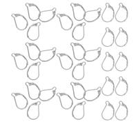 Parliky 100 Unidades Unidades Ganchos de Pendiente Franceses de Acero Inoxidable Cierres de Palanca Hipoalergénicos para Fabricación de Joyas DIY Accesorios Duraderos y Uniformes para