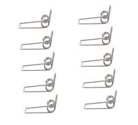 Parliky 10piezas Resorte De Llave Watergate Para Trompeta Componente De Drenaje De Cámara Accesorio De Trompeta Negro Adecuado Para Mantenimiento De Instrumentos Musicales