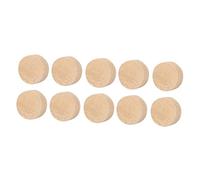 Parliky 10piezas Tapón De Corcho Desagüe Trombón Almohadillas De Corcho Suaves Para Llave De Agua Accesorios Para Instrumentos Musicales