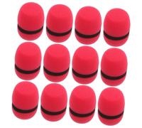 Parliky 12 piezas Cubiertas de Micrófono Esponja Antirruido y Antiviento para Micrófono de Mano Reutilizables y Lavables Filtro para Entrevistas y Karaoke