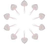 Parliky 15 Piezas Caja Semitransparente en Forma de Corazón para San Valentín de Unidades Contenedor Rellenable para Dulces y Pequeños Regalos Decoración Romántica y Práctica para Fiestas