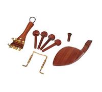 Parliky 1juego Accesorios De Madera Para Violín Soporte De Barbilla y De Reparación Para Violines