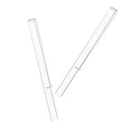 Parliky 1par Soporte De Partituras De Acrílico Transparente Clips Para Música De Sujetapáginas Para Partituras Para Músicos y Estudiantes De Música