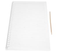 Parliky 2 Juegos Plantillas Regla de Línea Recta Separación para Exámenes Cuaderno y Caligrafía Plantilla de Marcador para Organización y Dibujo