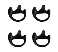 Parliky 2 Pares Tapones de Silicona para Inserción de Oreja, Negro