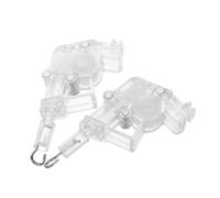 Parliky 2 Piezas Accesorios para Persianas Regulador Cuadrado Reutilizable Fácil Instalación para Control Preciso Ángulo de Lamas Adecuado para Múltiples Ventanas y Uso Prolongado