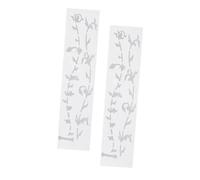 Parliky 2 piezas Adhesivos para Diapasón de Guitarra Diseño Árbol Vida Decoración Duradera Sin Residuo para Guitarra Eléctrica y Acústica Fácil Instalación y Retiro