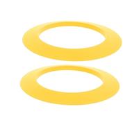 Parliky 2 Piezas Anillos de Copa para Entrenamiento de Golf Duraderos de Portátiles y Ajustables Herramienta Práctica para Mejorar Precisión Exteriores Interiores de Unidades