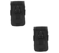 Parliky 2 Piezas bolsa de cintura para teléfono bolsas de gimnasio bolsas portátiles bolso mini mochila para mujer bolsillos de camuflaje bolsitos para moviles bolsa de teléfono cangurera