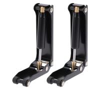 Parliky 2 Piezas Dispositivo Amortiguador Lento para Piano Cierre Suave y Silencioso Protección Segura para Tapa de Teclado Accesorio Duradero de Abs y Metal para Pianistas y Amantes del