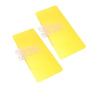 Parliky 2 Piezas Extensor de Parasol Antideslumbrante para Coche Protección Nocturna con Visera Ajustable Bloqueador de Deslumbramiento Solar para Parabrisas Fácil Instalación Visión Clara
