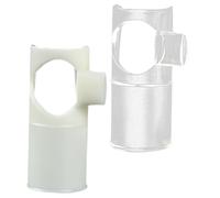 Parliky 2 piezas Flute Blow Aid para Principiantes Accesorios Prácticos para Mejora de Tono Diseño Compacto y Superficie Lisa sin Bordes Afilados Compatible con Flautas Color y