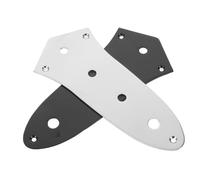 Parliky 2 Piezas Guitar Truss Rod Cover Replacements Metal Plates For Electric Bass Guitar Neck Adjustment Chrome And Finishes For Repair And Maintenance
