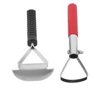 Parliky 2 Piezas Kit de Herramientas para Reparación y Limpieza de Neumáticos Raspador Metálico para Coches Motos y Camiones Accesorio para Equilibrado y Pulido de Ruedas