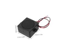 Parliky 2 Piezas Minialtavoces de 5 W y 4 Ohmios, Altavoz Compacto de Rango Completo con Módulo Amplificador Integrado, Diseño Portátil para Proyectos Electrónicos, Máquinas Publicitarias