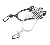 Parliky 2 Piezas Percha para Guantes De Golf Perchas para Guantes De Golf con Clip Abs