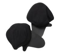 Parliky 2 piezas Protector Orejas Casco Moto Cubre Orejas Completo Antiviento Lluvia Ruido Acolchados Duraderos Cómodos Instalación Rápida Accesorios Motocicleta