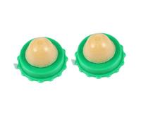 Parliky 2 Piezas Snack Saludable para Gatos y Gatitos Unidades de Bola de Catnip con Natural y Seguro Estimulante para Aleatorio