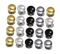 Parliky 20 piezas Broches sin Coser para Ropa Botones Instantáneos Removibles Seguros para Mujer Coloridos Metálicos para Camisas y Vestidos Accesorios Prácticos para Ropa