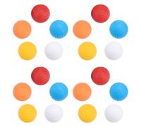 Parliky 20 Piezas de Golf Huecas de Plástico para Práctica Interior Ligera y Duradera de Entrenamiento