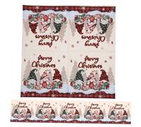 Parliky 20 Piezas Servilletas Navideñas Desechables con y Cuadros Papel Decorativo para Fiestas y Cenas Navideñas Toallas de Mano Pequeñas para y Reuniones Familiares