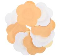 Parliky 200 piezas Parches para Ombligo Acupuntura Transpirables Adhesivos de Tela No Irritantes con Diseño Flor de Ciruelo Unidades para Abdomen y Cintura Protección Térmica