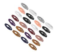 Parliky 24 Imperdibles Pequeños de Plástico Multicolor para Mujer Broches para Hiyab Bufandas y Chales Cierre Seguro y Delicado Telas Adecuado para Manualidades y Uso Diario