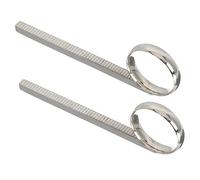 Parliky 2piezas Anillo Colector para Trompeta y Corneta Metal Accesorio de Repuesto para Corredera Herramienta de Trompeta de Repuesto para Instrumento Musical