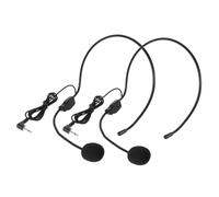 Parliky 2piezas Micrófono De Diadema Profesional Cable Micrófono De Condensador para Enseñar Canto y Presentaciones