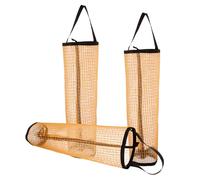 Parliky 3 Piezas Bolsa de Malla para Pelotas de Tenis de Unidades Colgantes Bolsa Portátil de Nylon Resistente y Elástica para Almacenamiento y Transporte de Bolas Deportivas