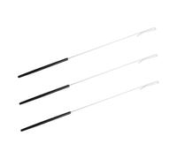 Parliky 3 Piezas De Mangos para Títeres Accesorios para Títeres Varillas De Control De Brazo Varillas De Acero Inoxidable Negra