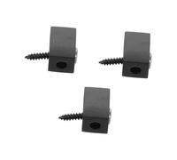 Parliky 3 Piezas Locking Nut For Headless Electric Bass Guitar Brass Bridge String Locks String Retainers For Guitar Bridge Mount Replacement
