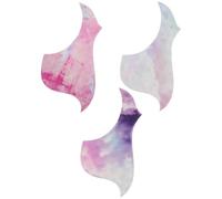 Parliky 3 Piezas Pickguard Adhesivo para Guitarra Acústica con Diseño Graffiti Aves Placa Protectora Autoadhesiva Fácil de Instalar para Músicos Principiantes y Profesionales Accesorio