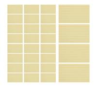 Parliky 300 Unidades Tarjetas de Estudio en Papel Rayadas 3 X 5 Pulgadas para Estudiantes Categorización y Fácil Repaso Ideales para Exámenes y Material Universitario
